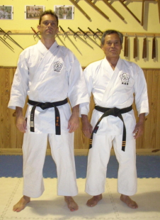 Gonzalo Velasco e o mestre Eiiki Kurashita